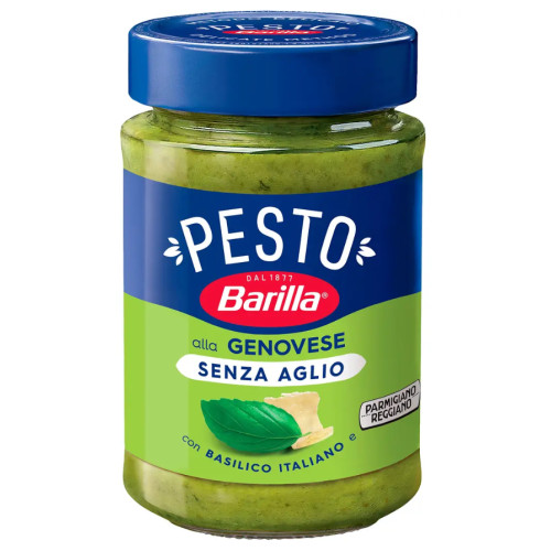 Соус Barilla Pesto Genovese Senza Aglio без часнику, 190 г
